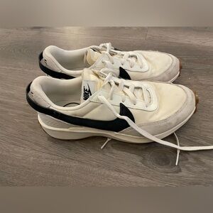 Nike Waffle Debut Sneakers Sanddrift/Black